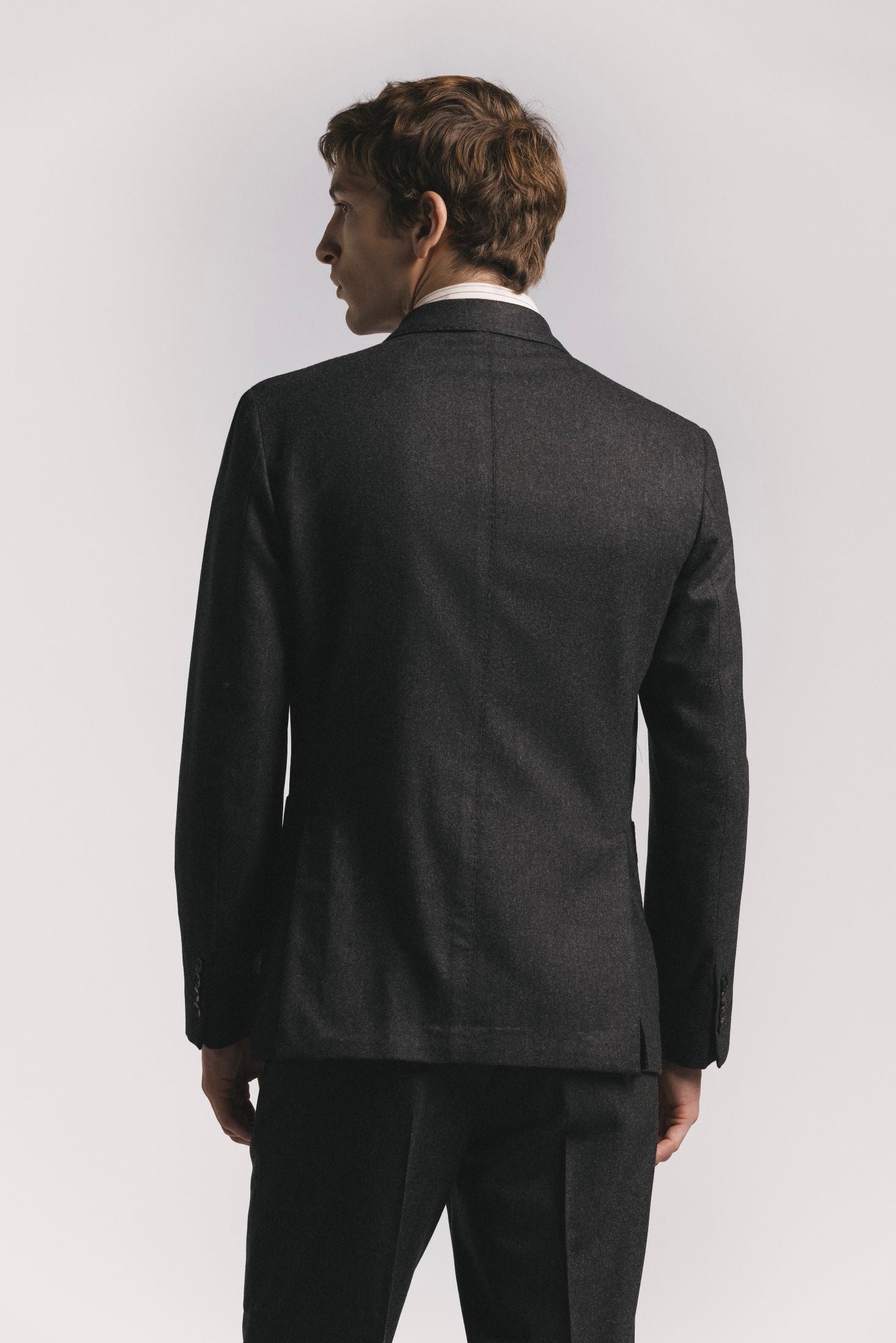 GIACCA LORD FLANELLA DI LANA<BR/><BR/> JKDBFLCHF5 880 Raw 