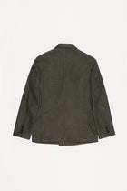 GIACCA LORD <BR/>FLANELLA DI LANA<BR/> JKDBFLGRF5 570 Raw 