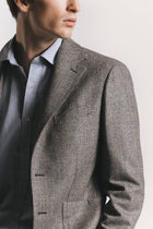 GIACCA WINDSOR <BR/>FLANELLA DI LANA JKSBFLWLF5 810 Raw 