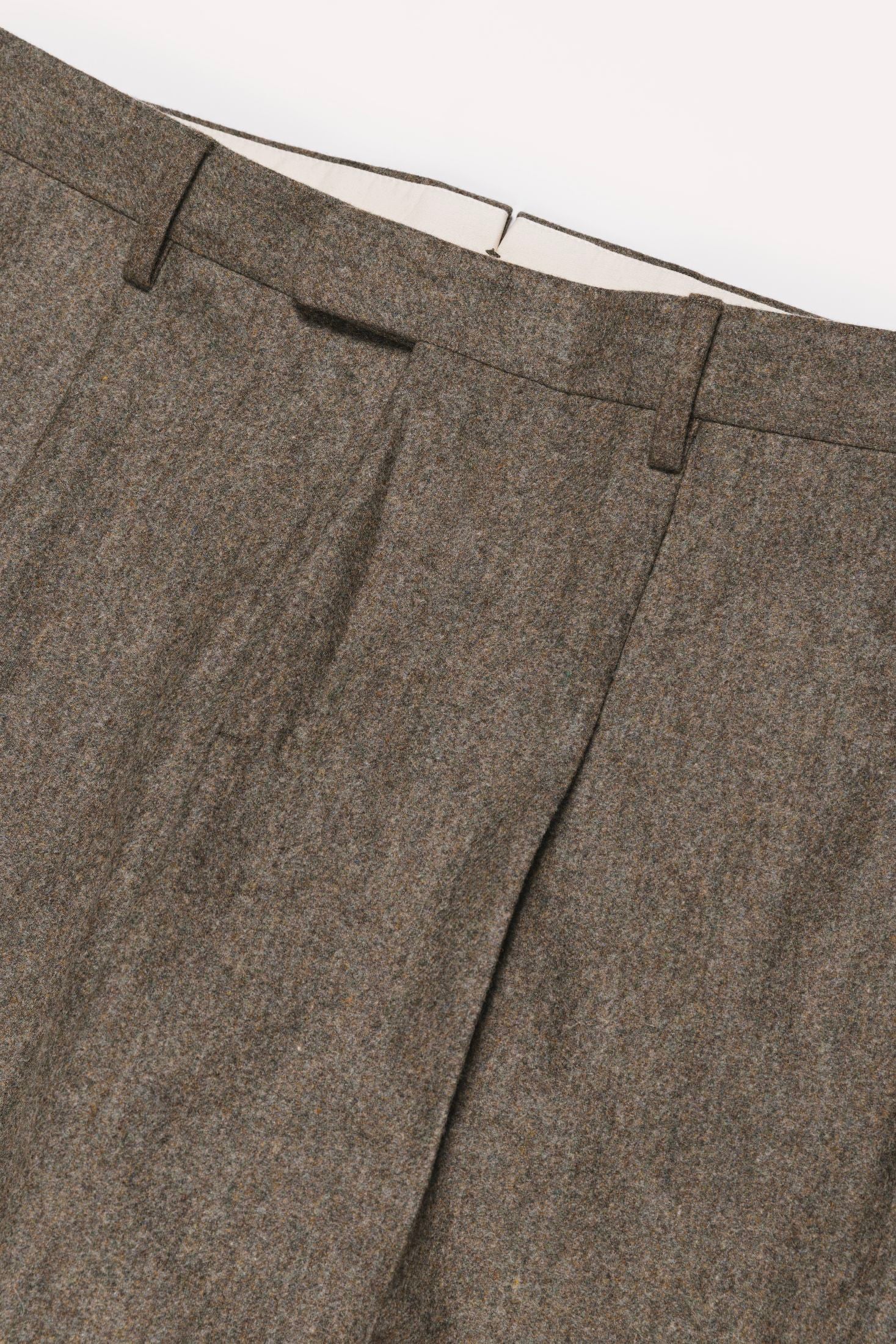 PANTALONE LAWRENCE FLANELLA DI LANA <BR/> TRPLFLBGF5 230 Raw 
