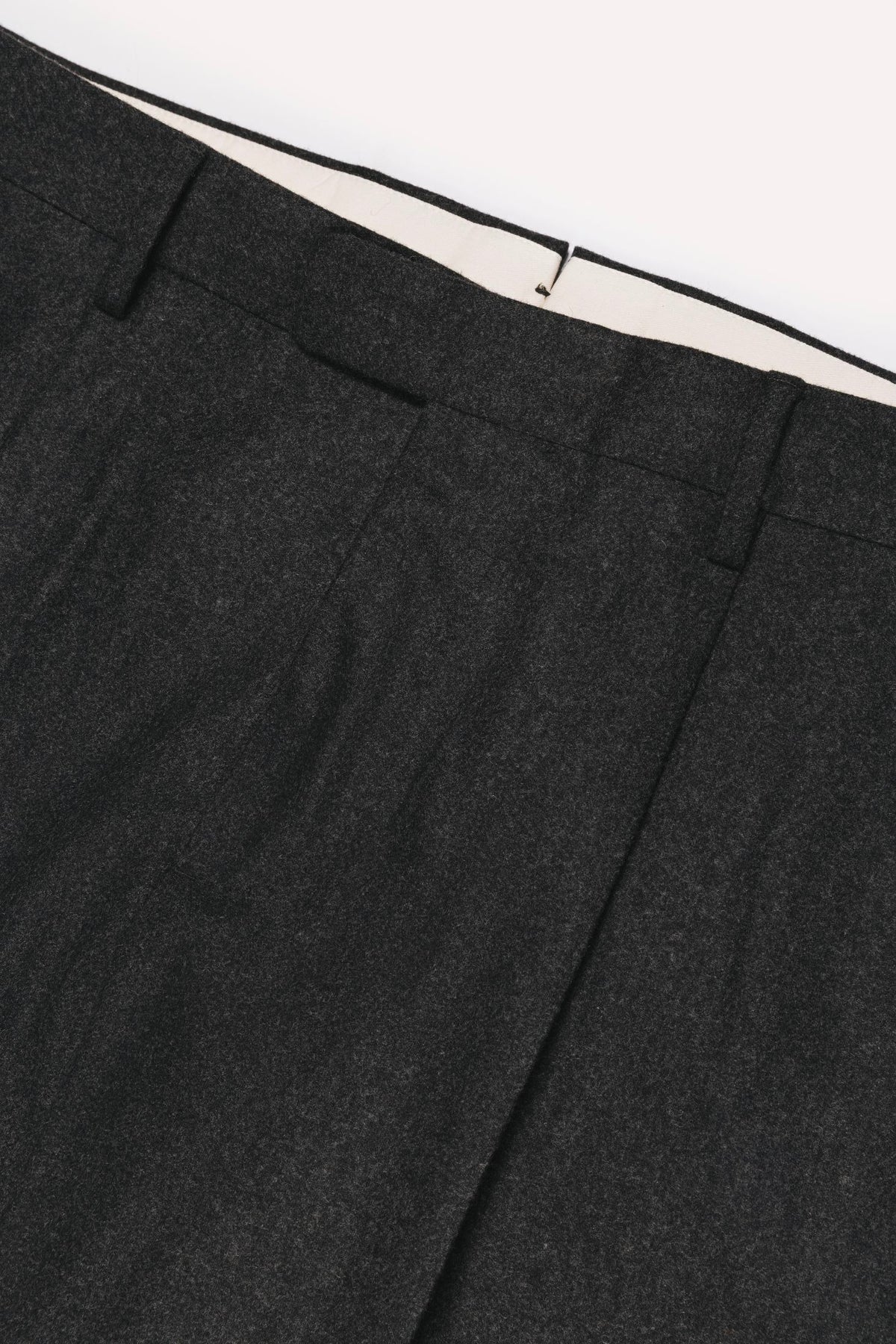 PANTALONE LAWRENCE FLANELLA DI LANA TRPLFLCHF5 880 Raw 