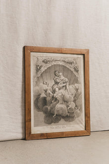 stampe (coppia) con cornice "cherubini" C0R1137 1 Raw 