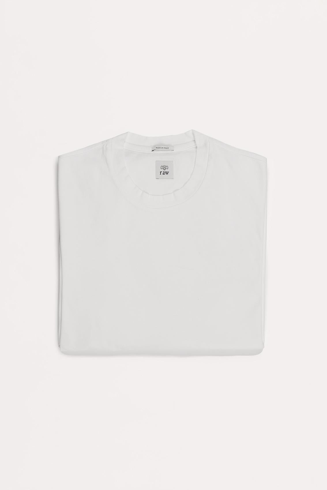 T-shirt Vela puro cotone JYTSCOWHS6 1 Raw 