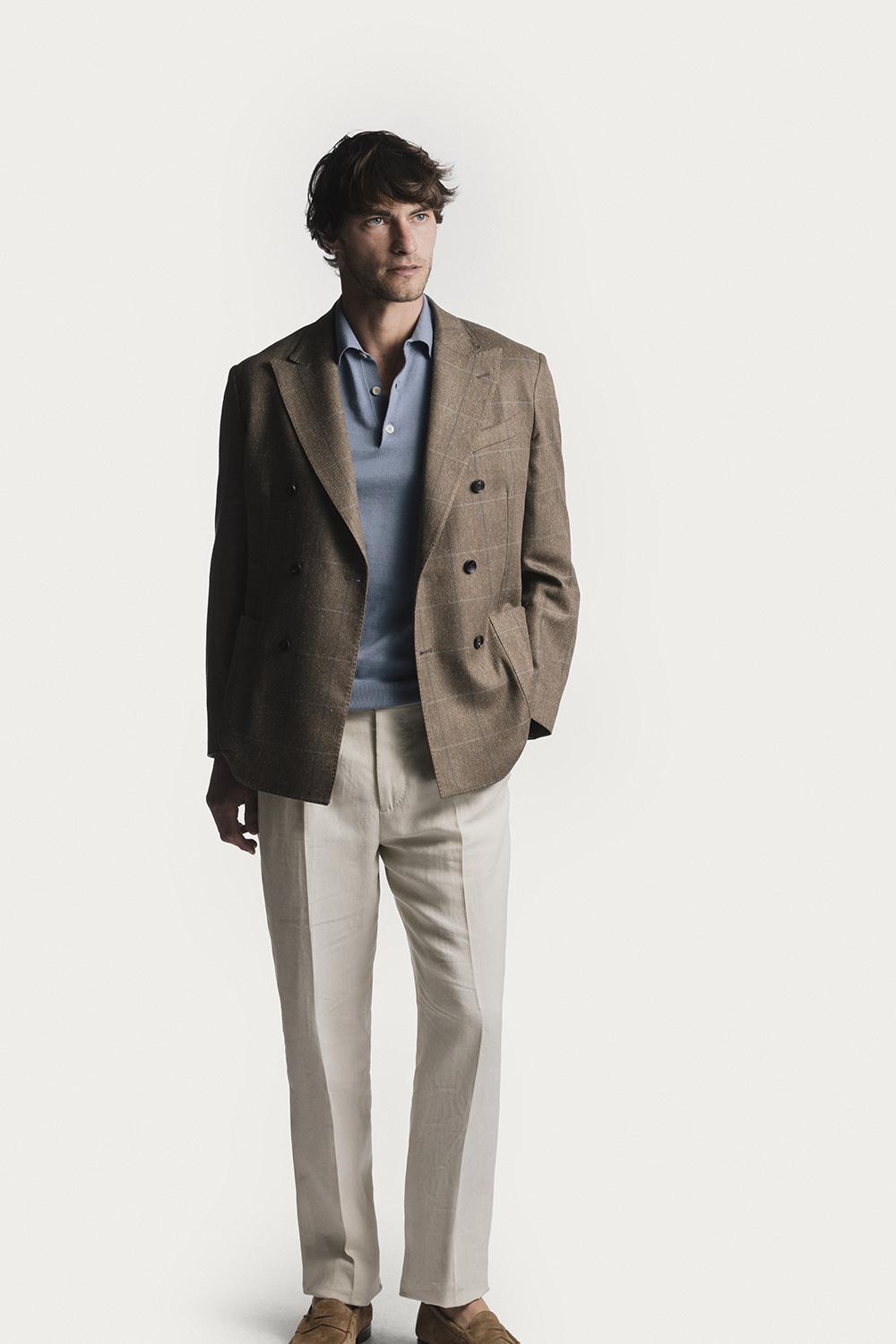 Giacca Lord  seta Mulberry<BR/> JKDBSLTWGRS6 108 Raw 
