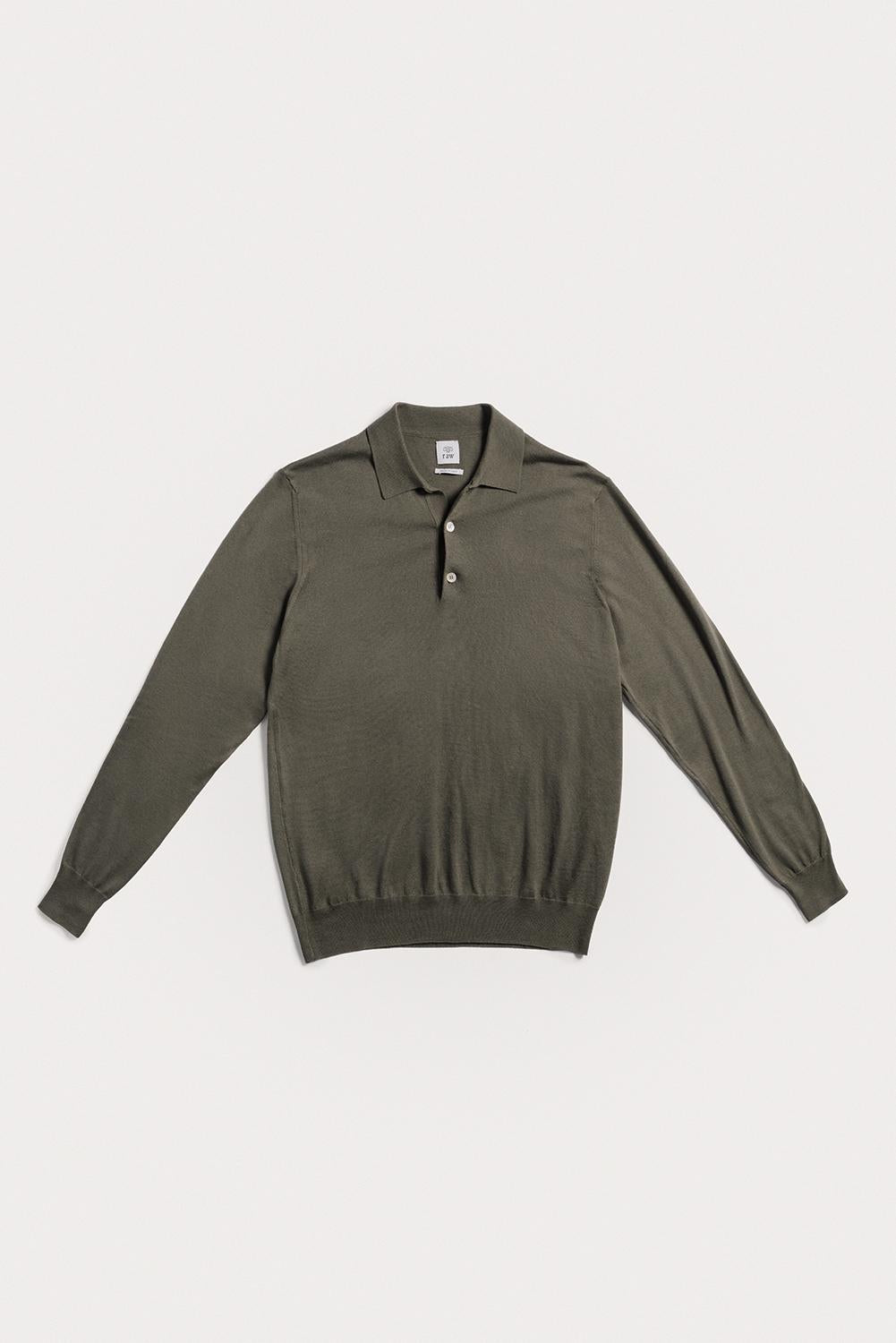 Polo Fitz  cotone cashmere KNPLSCWGRS6 071 Raw 