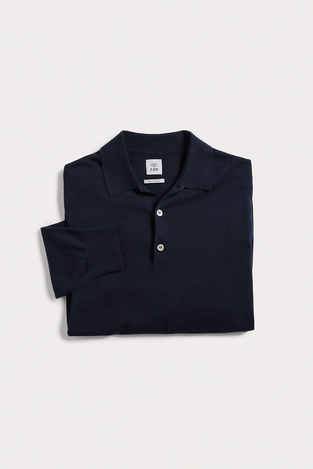 Polo Fitz cotone cashmere KNPLSCWBLS6 110 Raw 