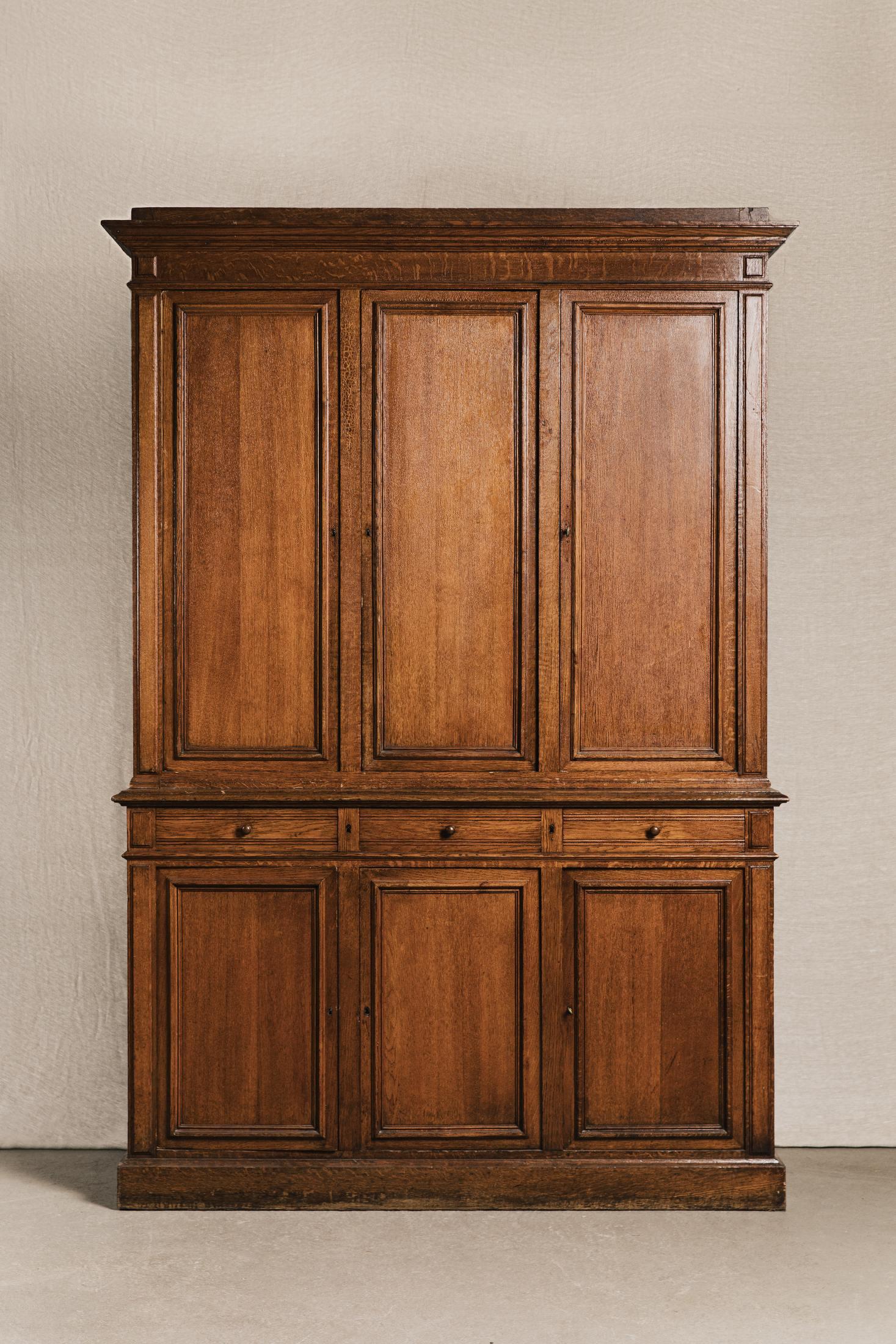 Libreria credenza in rovere<BR/> ARM0071 1 Raw 
