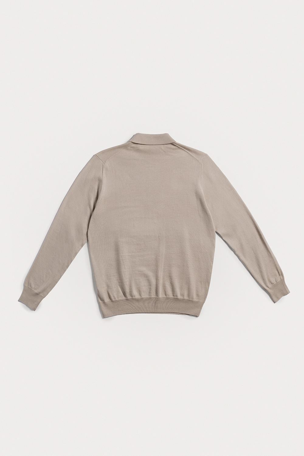 Polo Fitz cotone cashmere KNPLSCWBGS6 447 Raw 