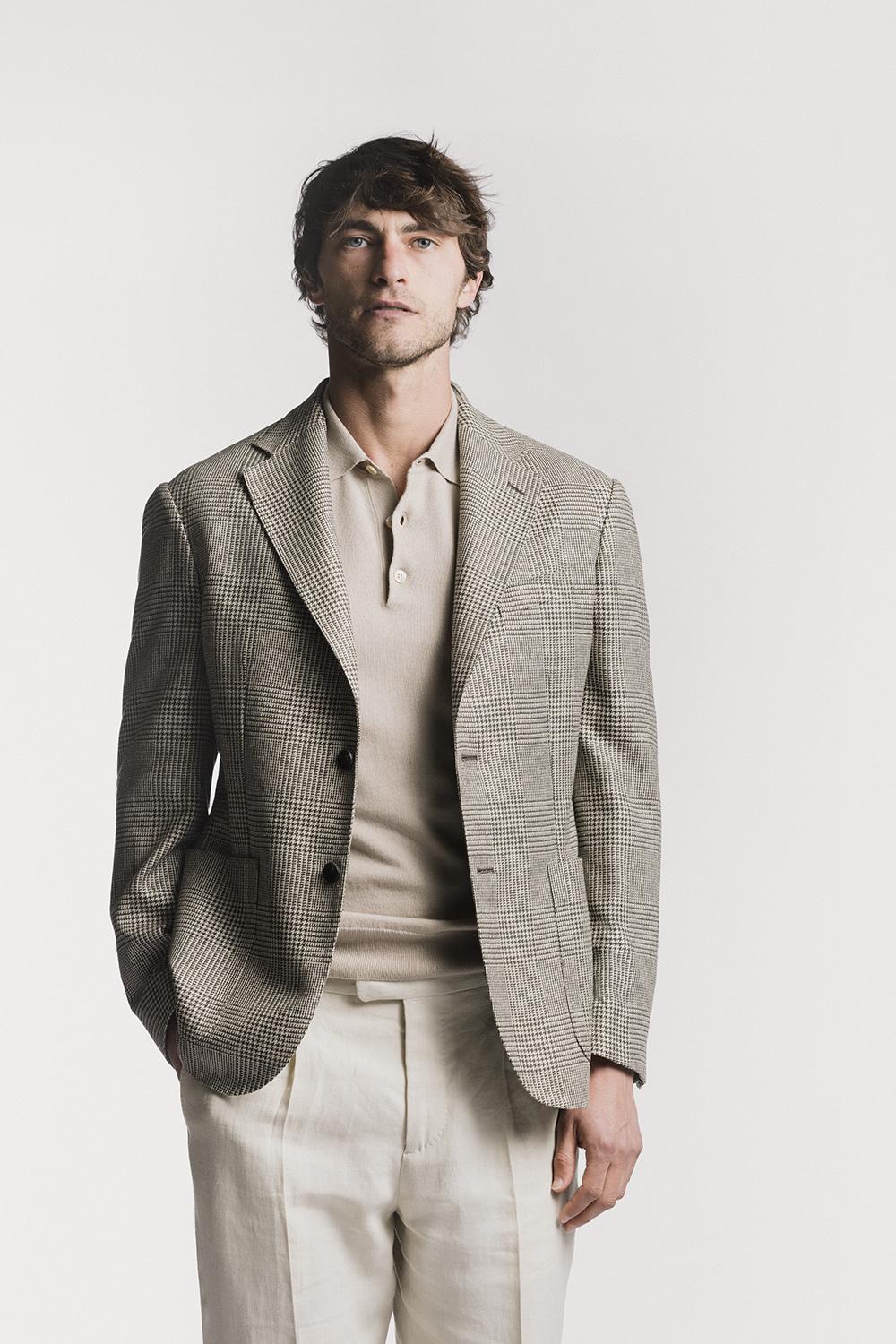 Polo Fitz cotone cashmere KNPLSCWBGS6 447 Raw 