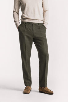 Pantalone Lawrence  raso di Lino TRPLRLGRS6 78 Raw 