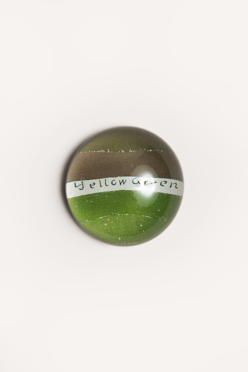 YELLOW GREEN DOME JDDMPWYG 1 John Derian 