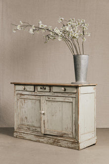 Credenza bassa in legno decapato ARM0077 1 Raw 