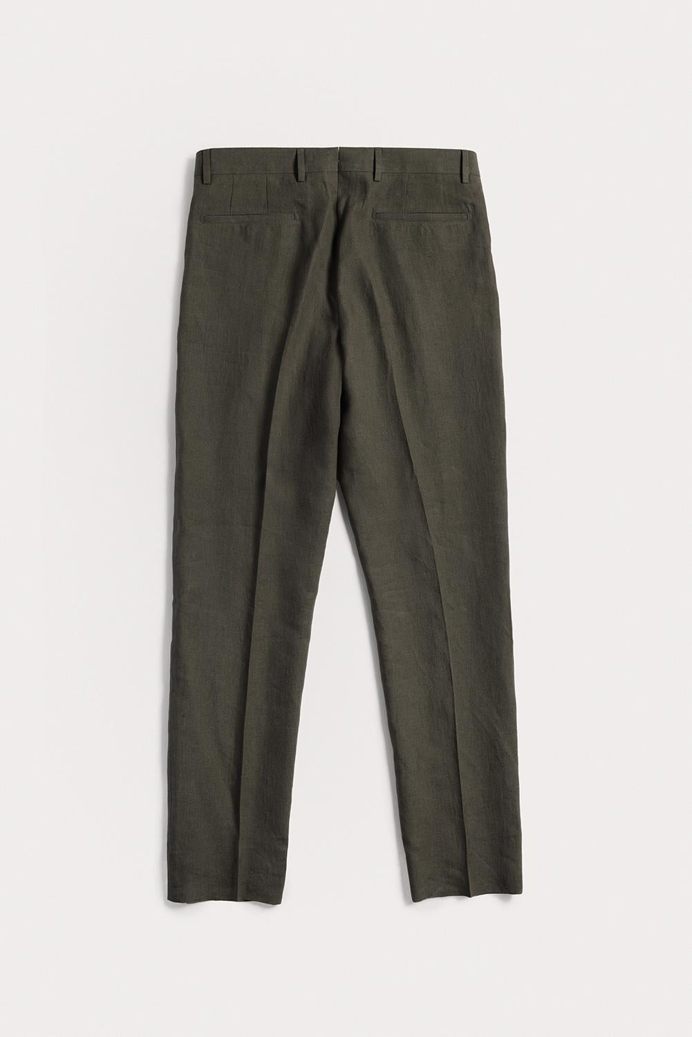 Pantalone Lawrence  raso di Lino TRPLRLGRS6 78 Raw 