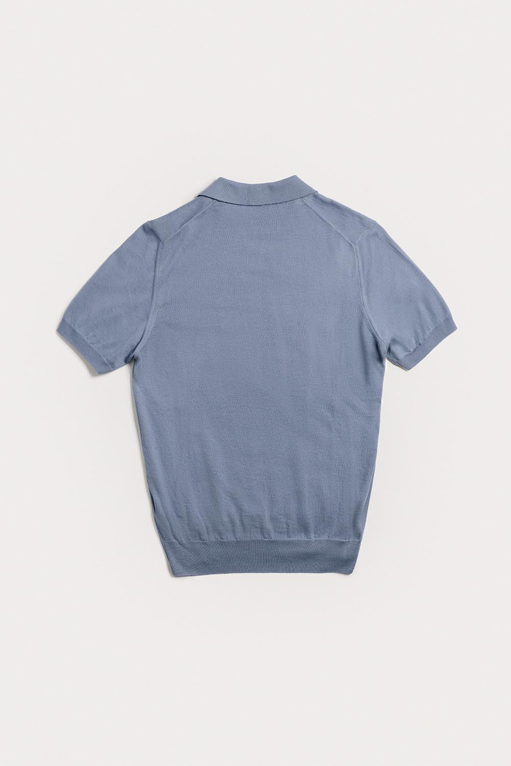 Polo Henley  cotone cashmere KNPSSCWSTS6 422 Raw 
