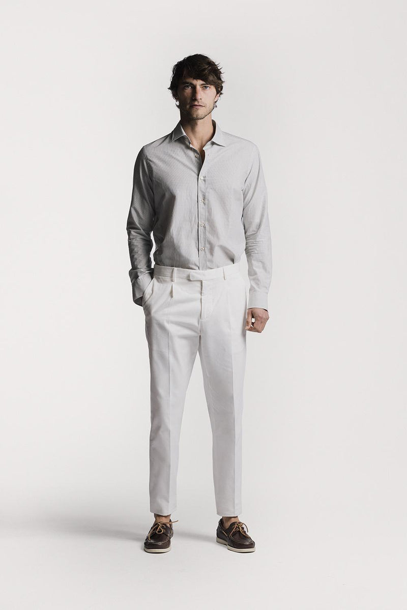 Pantalone Lawrence cotone 2 ply TRPLCDCRS6 01 Raw 