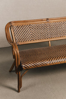 Divanetto bistrot in bamboo<BR/> SED0148 1 Raw 
