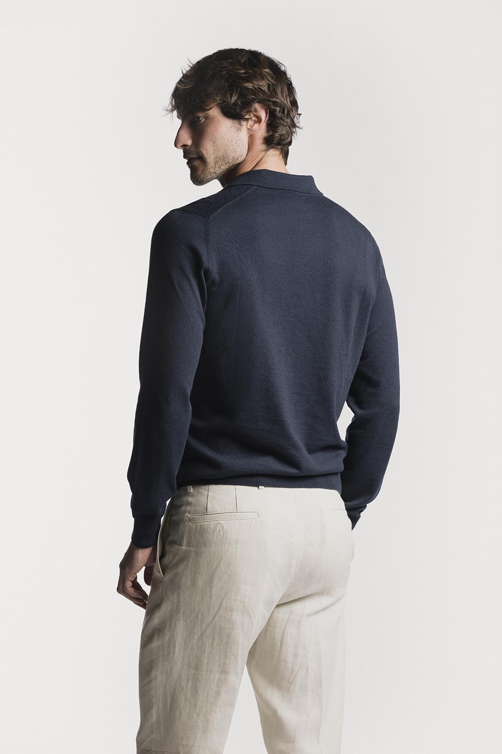 Polo Fitz cotone cashmere KNPLSCWBLS6 110 Raw 