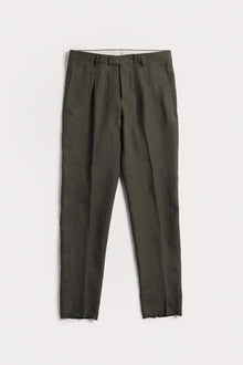 Pantalone Lawrence  raso di Lino TRPLRLGRS6 78 Raw 