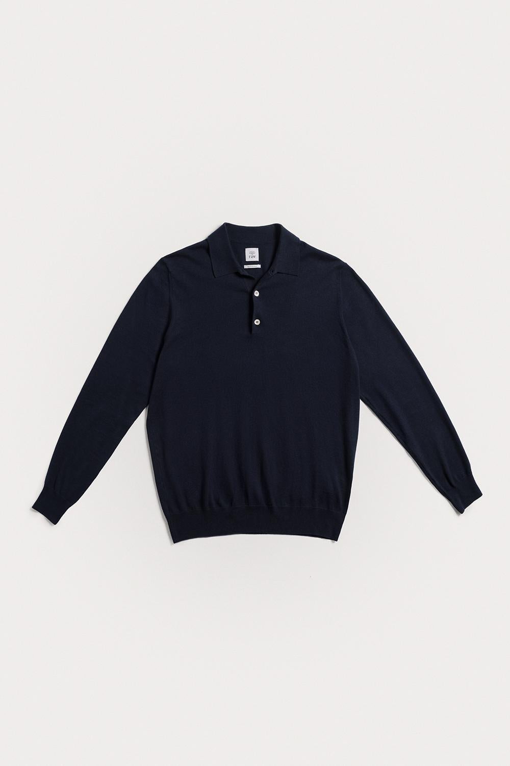 Polo Fitz cotone cashmere KNPLSCWBLS6 110 Raw 