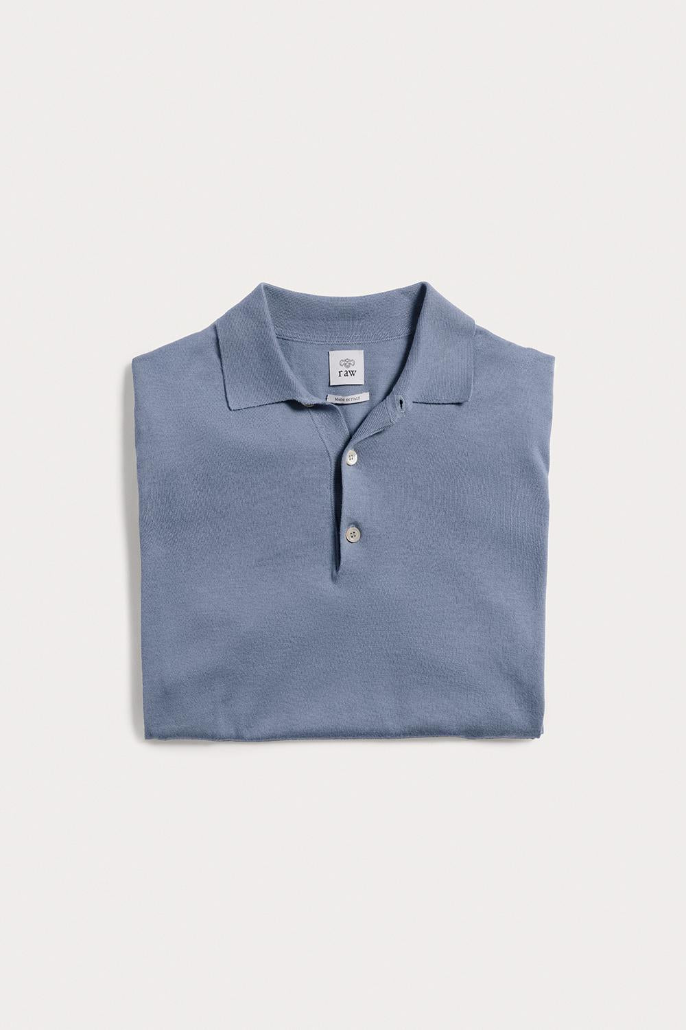 Polo Henley  cotone cashmere KNPSSCWSTS6 422 Raw 