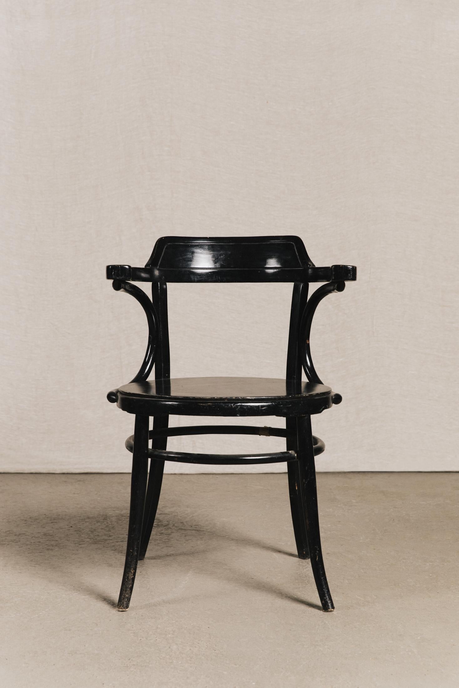 Poltroncina in legno tipo thonet<BR/> SED0158 1 Raw 
