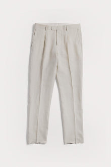 Pantalone Lawrence  raso di Lino TRPLRLCRS6 02 Raw 