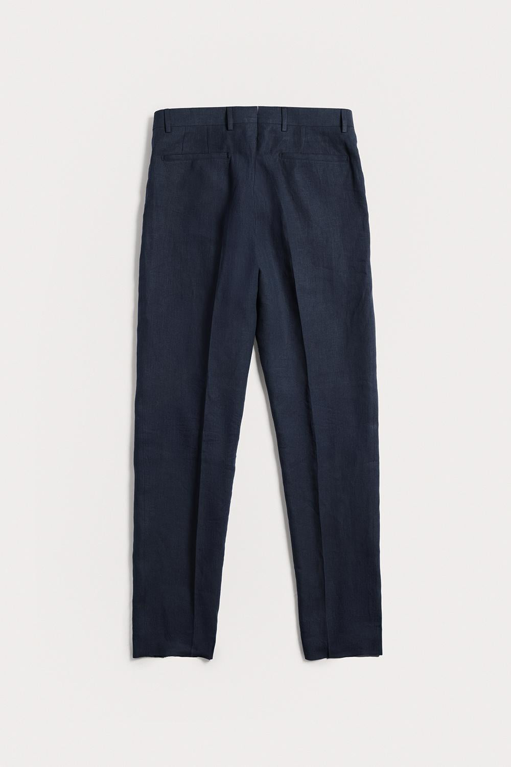 Pantalone Lawrence raso di Lino TRPLRLBLS6 69 Raw 