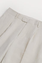 Pantalone Lawrence  raso di Lino TRPLRLCRS6 02 Raw 