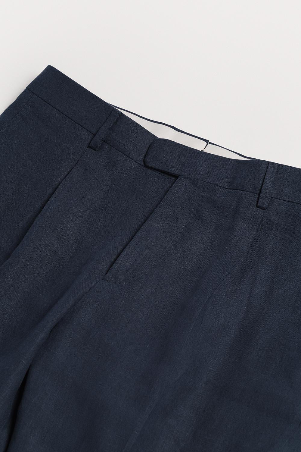 Pantalone Lawrence raso di Lino TRPLRLBLS6 69 Raw 